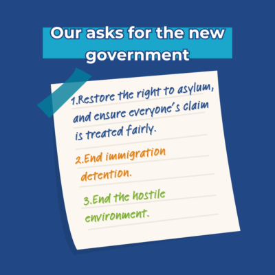 Building a better asylum system: a letter to the Home Secretary